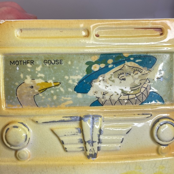 Vintage 1940’s 50’s Mother Goose & Friends Cookie Jar School Bus - Picture 12 of 16